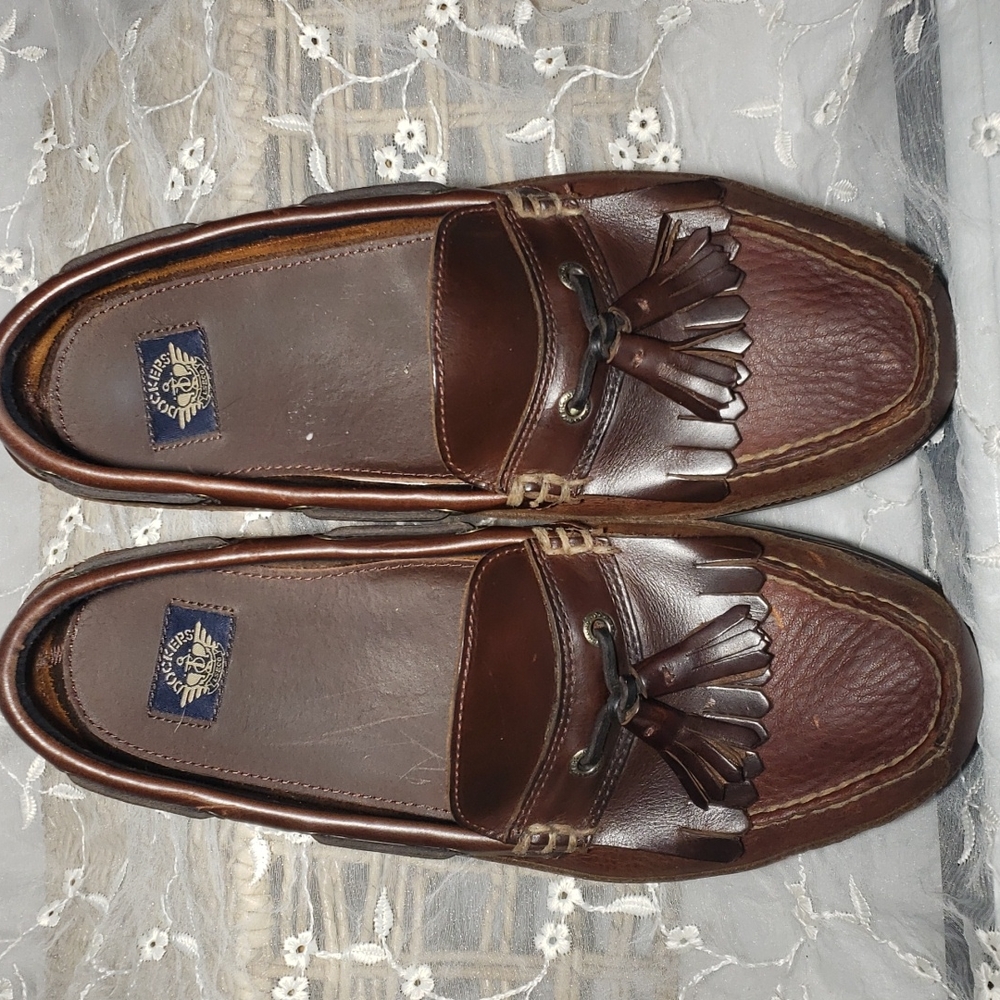 Dockers Two Toned Men's Buttery Soft Leather loafers .